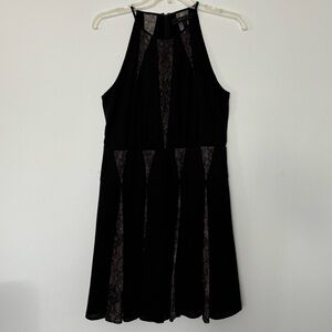 BCBG “Teena” Halter Cocktail Dress